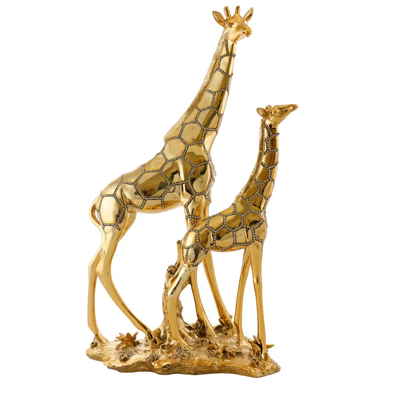 alexei giraffe family figurine